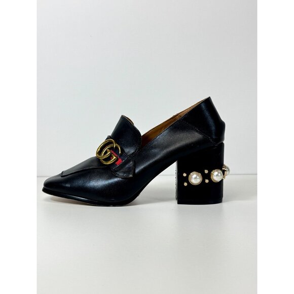 36 - Rare Gucci GG Pearl Slip On Loafer - Picture 5 of 10